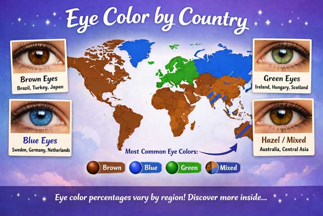 Eye Color by Country: Why Rarity Changes by Region