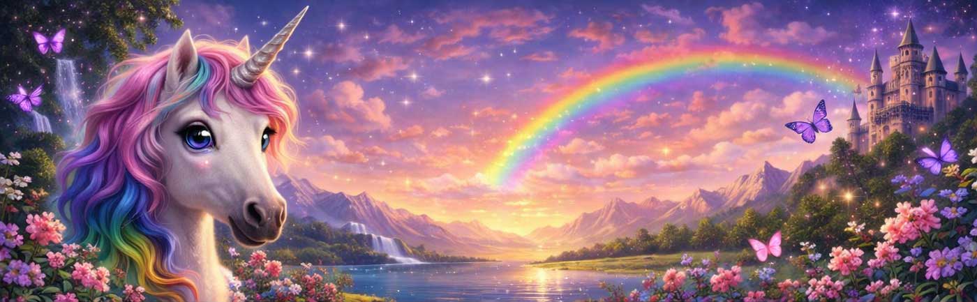 Rarest eye color unicorn theme hero image